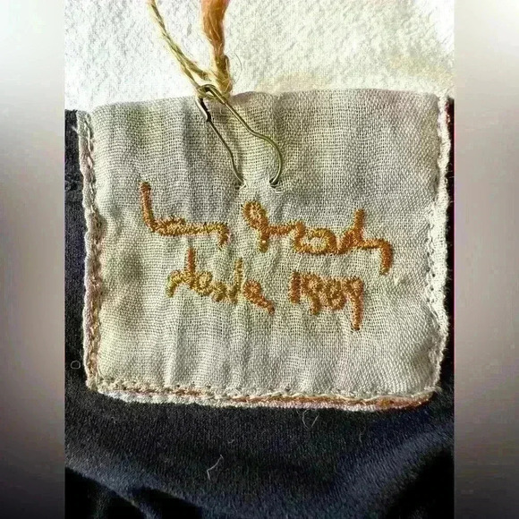 Ian Mosh Lace Up Corset Waist Prairie Dress Size 5 or US Size 6 - Picture 9 of 13